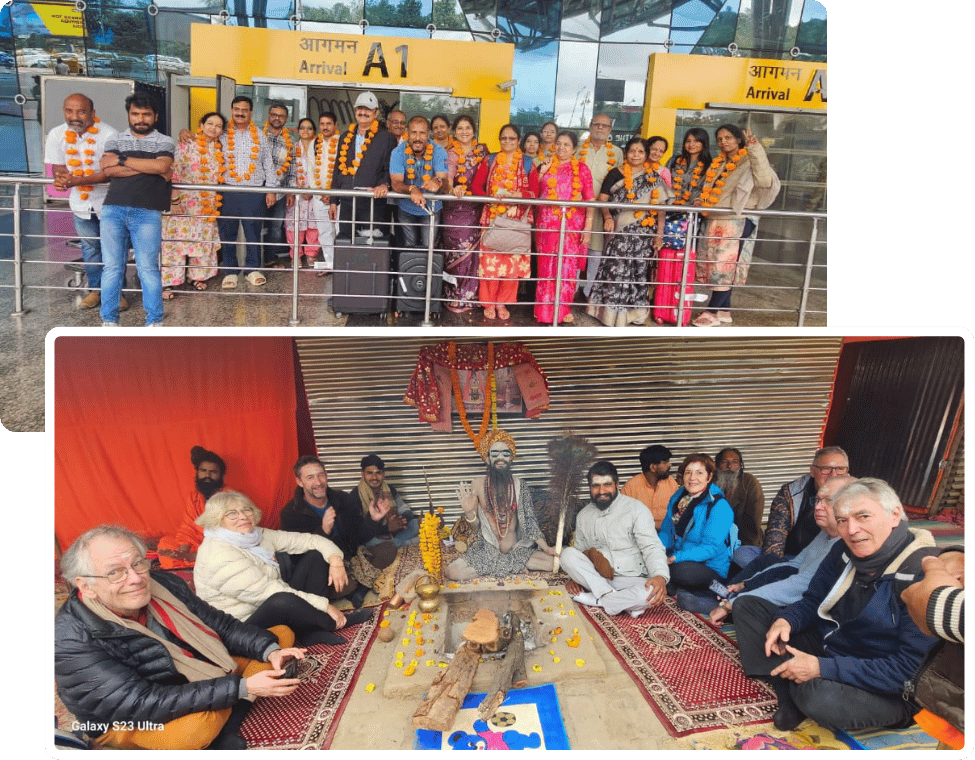 Happy travellers enjoying a tour organized by MP VACATION INDORE