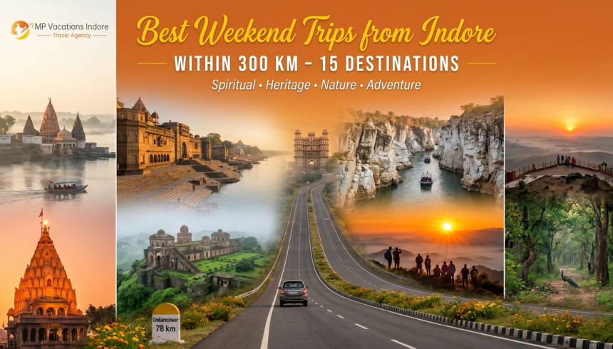 Best Weekend Trips from Indore Within 300 km