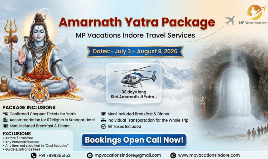 Amarnath Yatra Package 2026