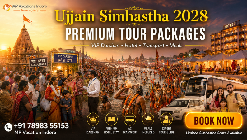 Ujjain Simhastha 2028 Tour Packages | VIP Darshan, Hotels & Transport