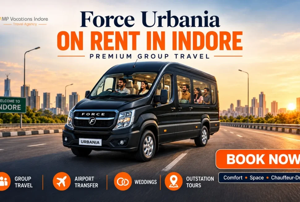Force Urbania on rent in Indore for group travel