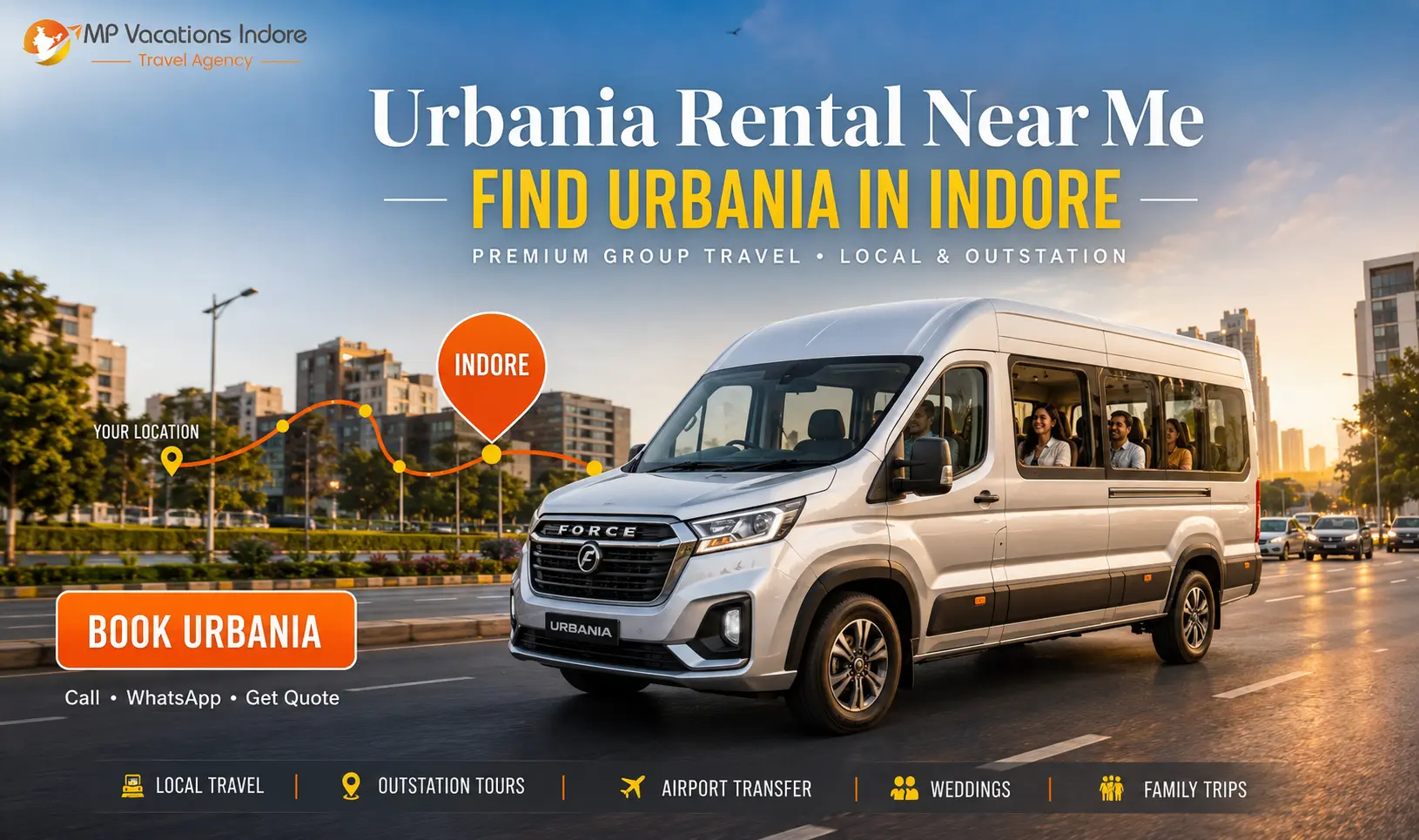 Urbania Rental Near Me in Indore